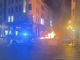 Polícia salva condutor de carro em chamas na Porte de Namur, em Ixelles