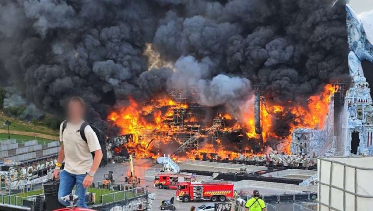Caos no Tomorrowland: Incêndio Destrói Palco Principal a Dois Dias da Abertura