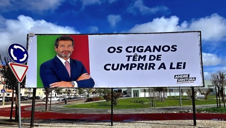 Seis pessoas avançam com ação em tribunal para obrigar Ventura a retirar cartazes
