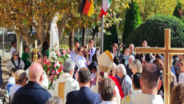 NOTA DE IMPRENSA - Imagem Peregrina de Fátima despede-se de Andorra