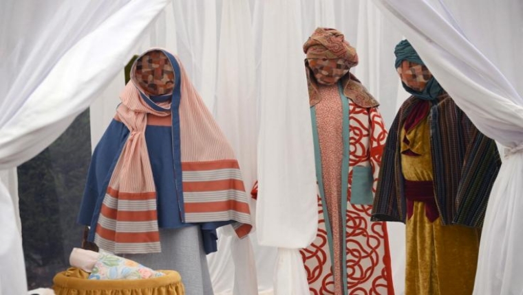 Menino Jesus decapitado no centro de Bruxelas