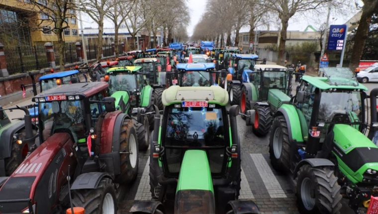 Em defesa da PAC: CAP junta-se à maior manifestação de sempre de agricultores em Bruxelas