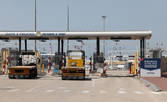 Israel: Exército anuncia a entrada de ajuda em Gaza através do porto de Ashdod