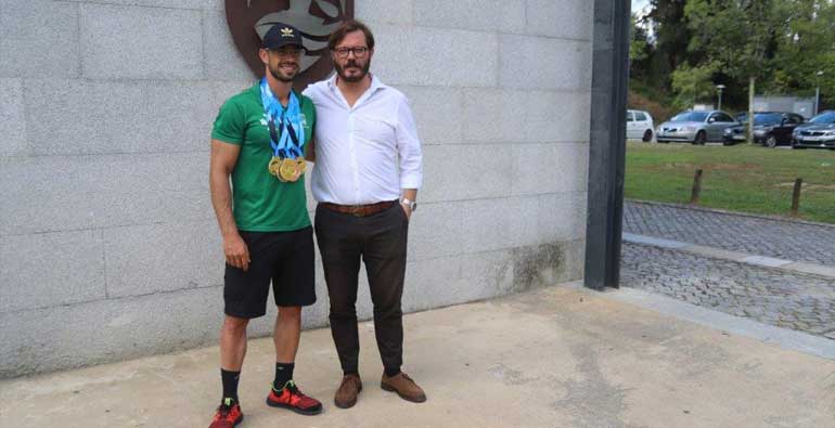 Pimenta carrega mais ouro (DR)